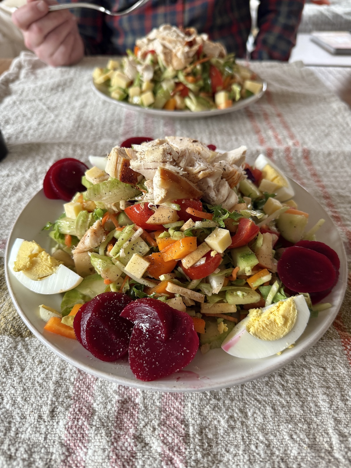 Back On The Salad Train