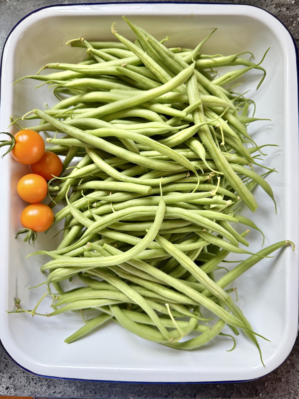 Green Beans And Lavender Bouquets